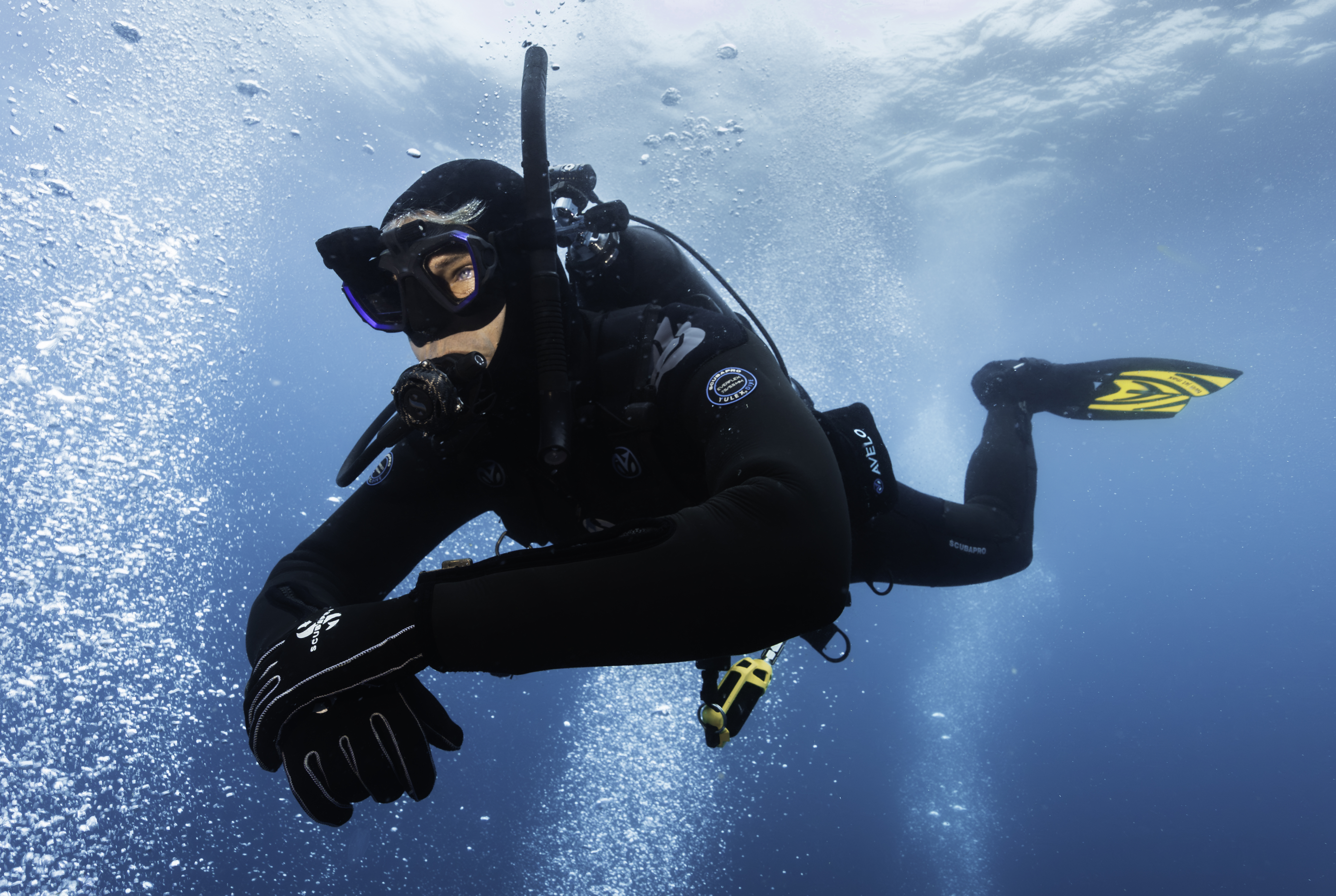 Certified diver with Avelo